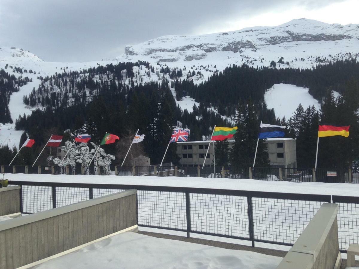 Flaine Forum Cassiopée avec terrasse i1 Exterior foto